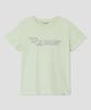 Taibseobiseu Vivid Twirl Glitter Top [Lime]