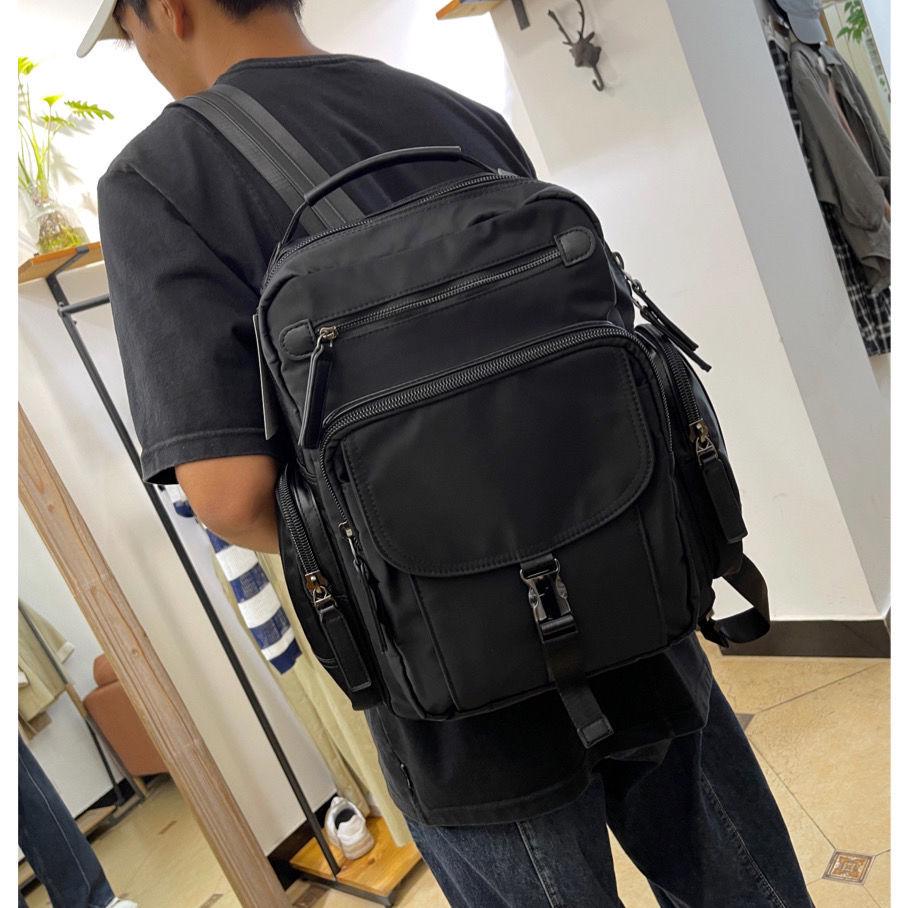 

Новый водонепроницаемый мужской нейлоновый рюкзак New Sense 2025 - Большая вместимость для деловых поездок