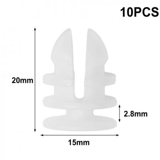 10 NEW COWL & LUGGAGE RETAINERS Clips FOR TESLA MODEL 3 2017 & UP 092696-00-B