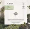 d'Alba White Truffle Double Mask Pack Hydrating Nourishing 4 Sheets Sheet Mask Facial Care