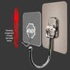 Durable Adhesive Stainless Steel Wall Hook for Heavy Duty Kitchen Use