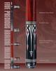 KONLLEN Carbon Fiber Pool Low Hand Professional Adult Pool Cue Cue, 147cm, 12.5mm, Deflection, Inlay, Ultra-Smooth Feel,