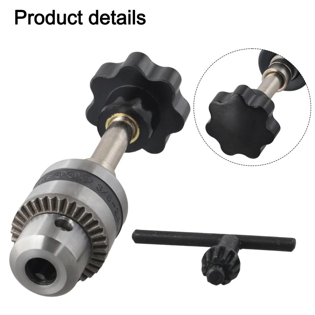 Handheld Drilling Chuck Tool with Non Slip Chuck and For Precision Design for Woodworking and DIY Applications