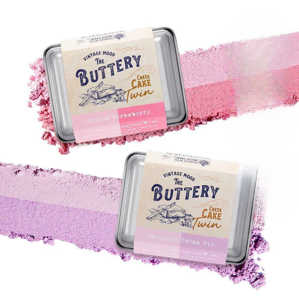 SKIN FOOD Buttery Cheek Cake Twin 9.5g #02 Lavender Cream Pie