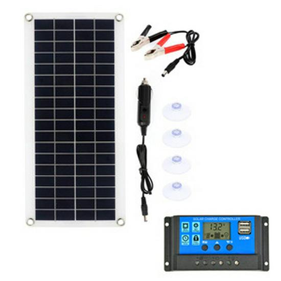 Cross-border Portable 10W 18V Polycrystalline Solar Panel Power Bank for Mobile Phone and Car Charging