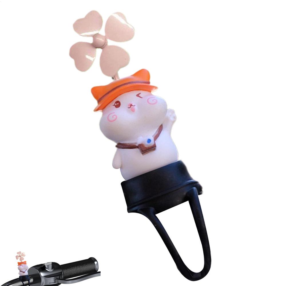 Tier Windspiel Dekoration Niedlich Niedlich Tier Fahrrad Windspiel Outdoor Statuen Für Fahrrad Auto Und Zuhause Familie Kinder Freunde