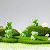 10/20Pcs Mini Resin Frogs Statues Frogs Figurines Garden Decor Fairy Garden Ornaments Indoor/Outdoor Microlandscapes Home Decor