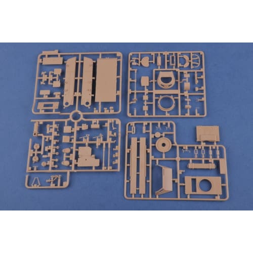 Hobby Boss 1/35 Scale German Flakpanzer I with Armor Trailer Plastic Model Kit 80147