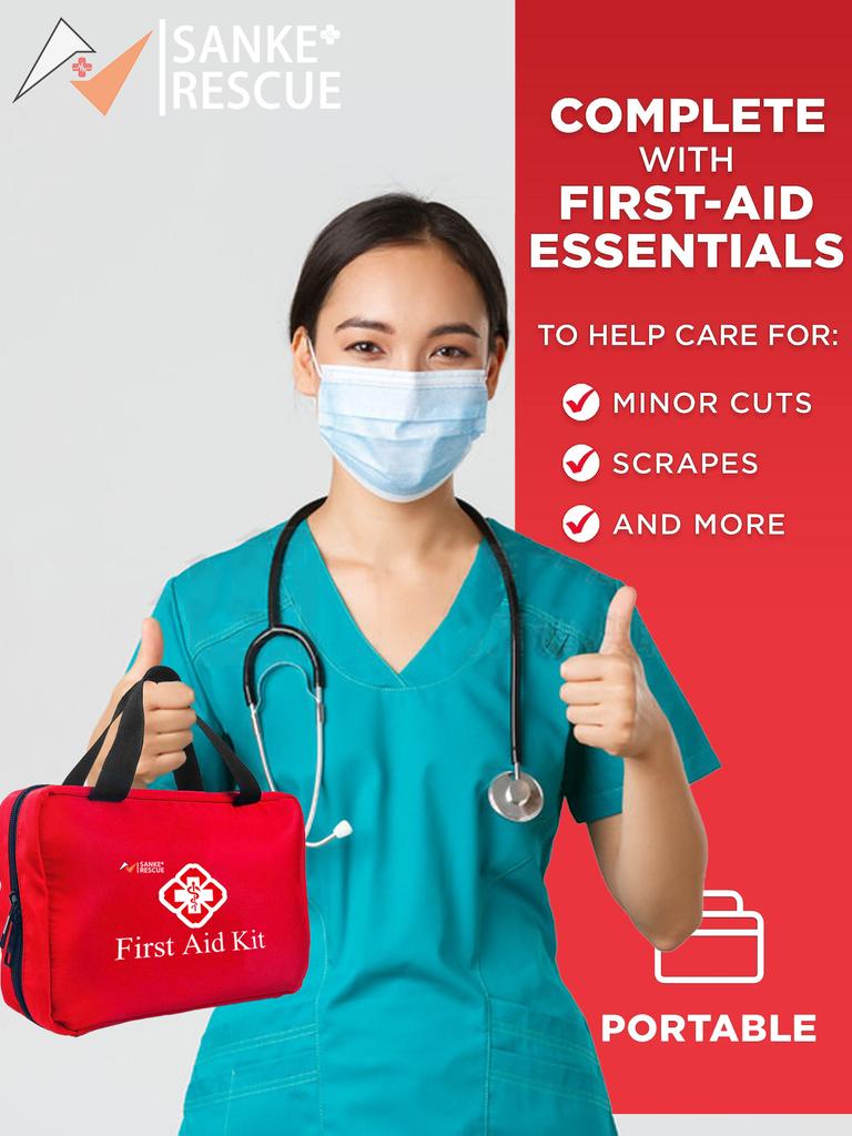 First Aid Kit 26-180 Piece All-Purpose Tactical Emergency Kit In The Car Military Acessories Survival Kits Camping Medical Bag