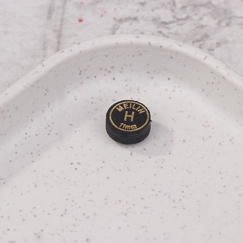 1Pc 11/12Mm Multi-Ply Heads Black Gold Professional Fancy Nine-Ball Cue Head Snooker Billiard Heads Hard Soft Heads