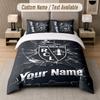 Custom Bedding Set Racing Club De Lens Pattern, Print Name Text 1 Duvet Cover Plus 2 Pillowcases Home Textile