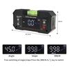 SHANHR Magnetic Digital Angle Gauge Level Finder Protractor Bevel Inclinometer,Bubble Dual Axis Inclinometer with Magnetic Base