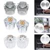 Acrylic Shower Knob Multiuse Shower Handle Wear Resistant Tub Faucet Handle Bathroom Accessories for Washroom Hotel Fittings