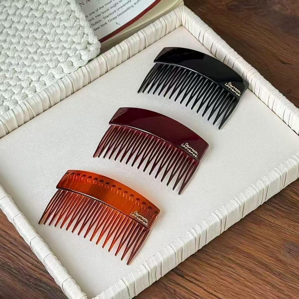 Haarflausch Finishkamm: Clip zum Einsetzen für Volumen, Pony und Haarnadel-Kopfschmuck