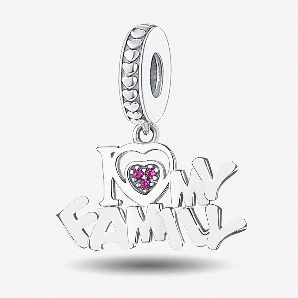 Copper Love Angels Four Leaf Clover Charm Bead Fit For Women Bracelets Bangles Diy Jewelry Making