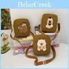 Adorable Cartoon Canvas Shoulder Bag For Kids Perfect For Everyday Use And Storage