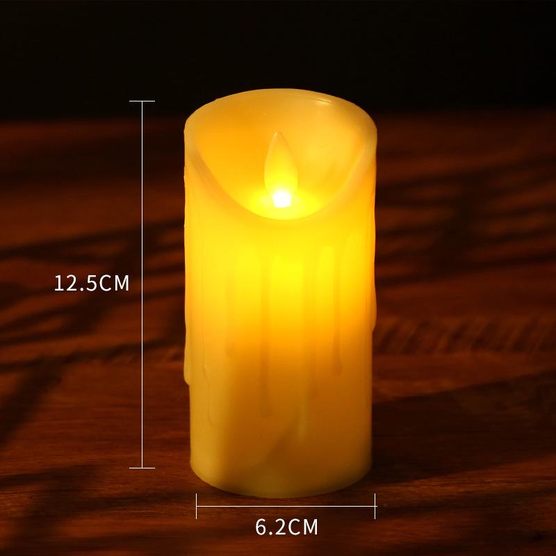 Cross-Border LED Candle Lights for Home, Weddings, and National Day Decor