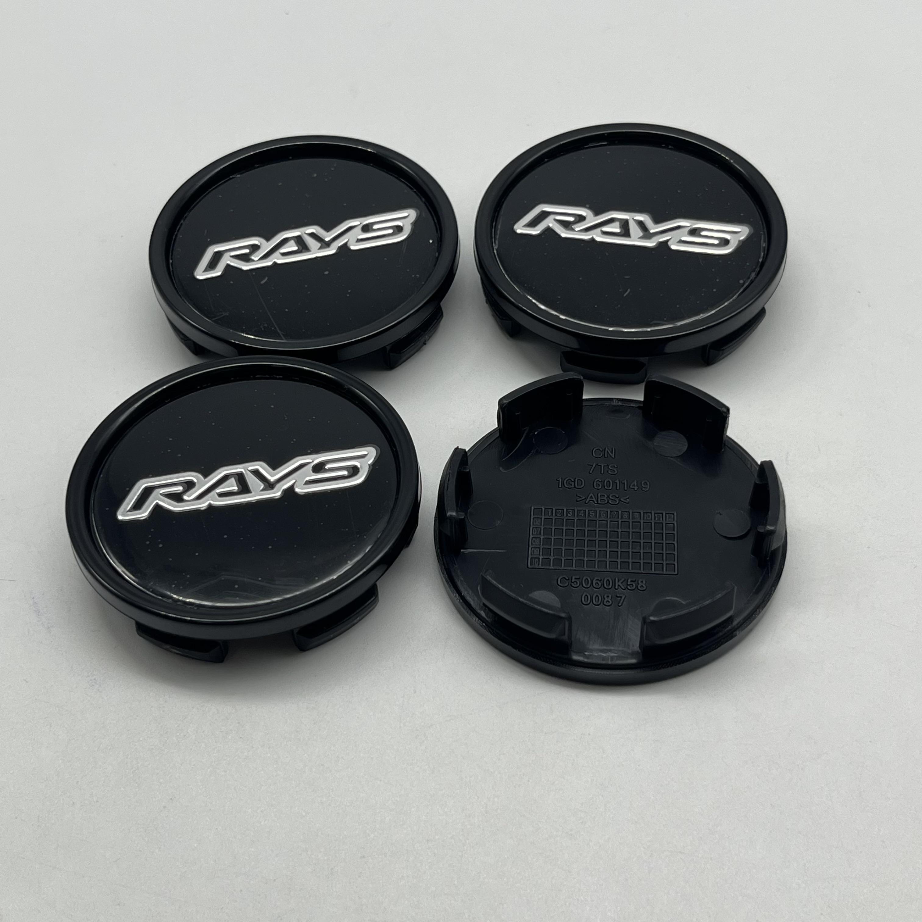 

4pcs/Set High-Quality New 58mm K58mm For RAYS Emblem Logo Car Wheel Center Hub Caps Auto Replaces Styling Decoration Accessories 4pcs for RAYS&58mm K58 Cap