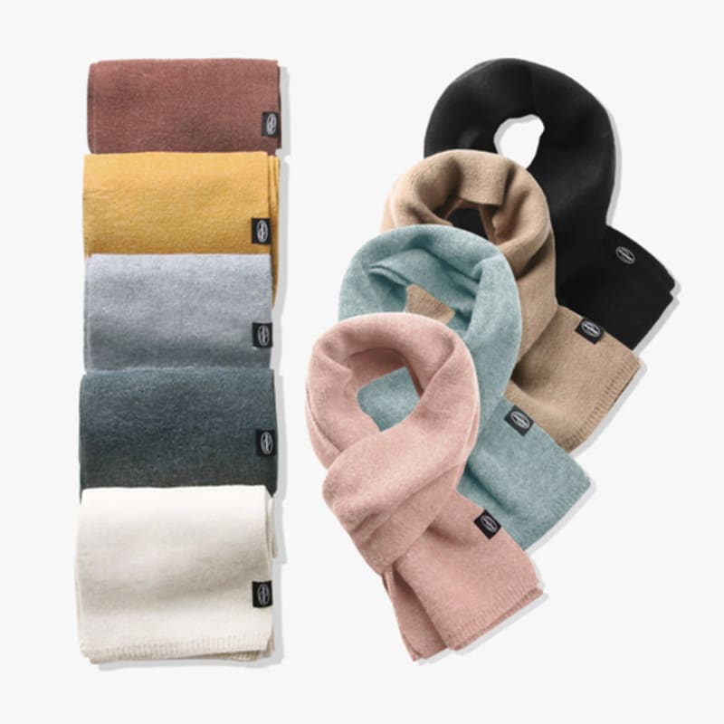 

Moderment [UNISEX] Soft Touch Short Muffler (9 colors) pink