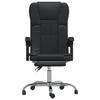 VidaXL Fauteuil Inclinable de Bureau Siège Inclinable Chaise d'Ordinateur Dossier et Repose-pied Réglables Meuble de Bureau 349619