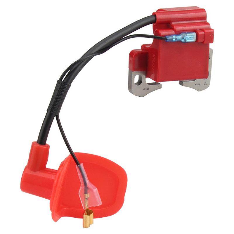 Performance Red IGNITION COIL for 43cc 47cc 49cc Mini Quad Pocket Dirt Bike ATV 2-Stroke Engine part with spark plug