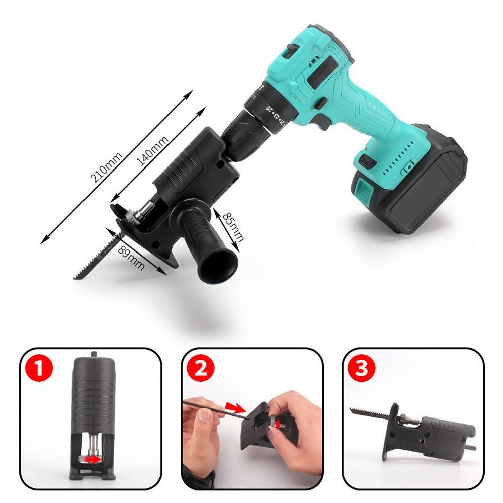 5 Pcs/Set Handhold Reciprocating Saw Adapter Reciprocating Saw Adapter Accessory  Carpenters