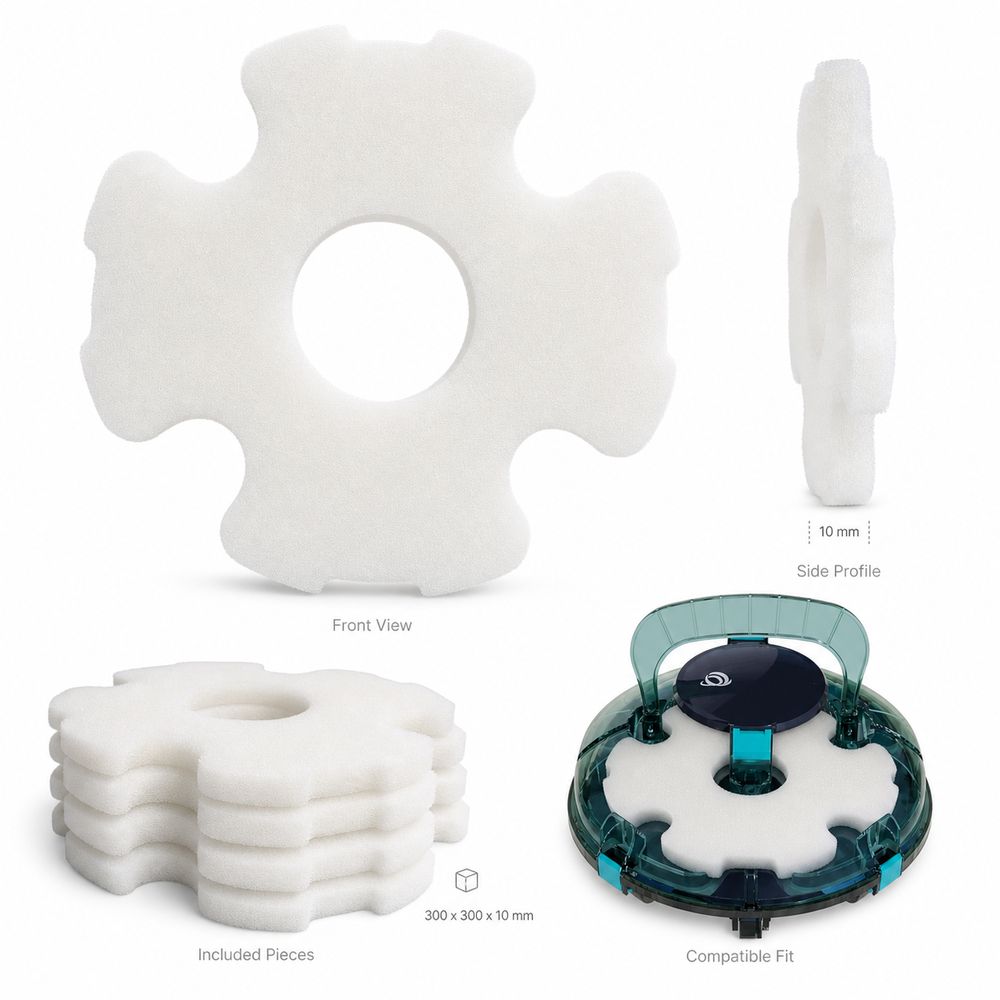 4/8/12/20pcs Replacement Part Pool Cleaner Sponge for WINNY HJ1102P Cordless Robotic Cleaner
