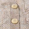 Sweater Button Top Women'S Round Coat Resin Button Cartoon Children'S Button Cardigan Jacket Cute Button High-End