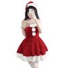 Weihnachten Santa Cosplay Niedliches Halloween Set "Rina's house" Damenkostüm, Kostüm, 4-teilig (XL)