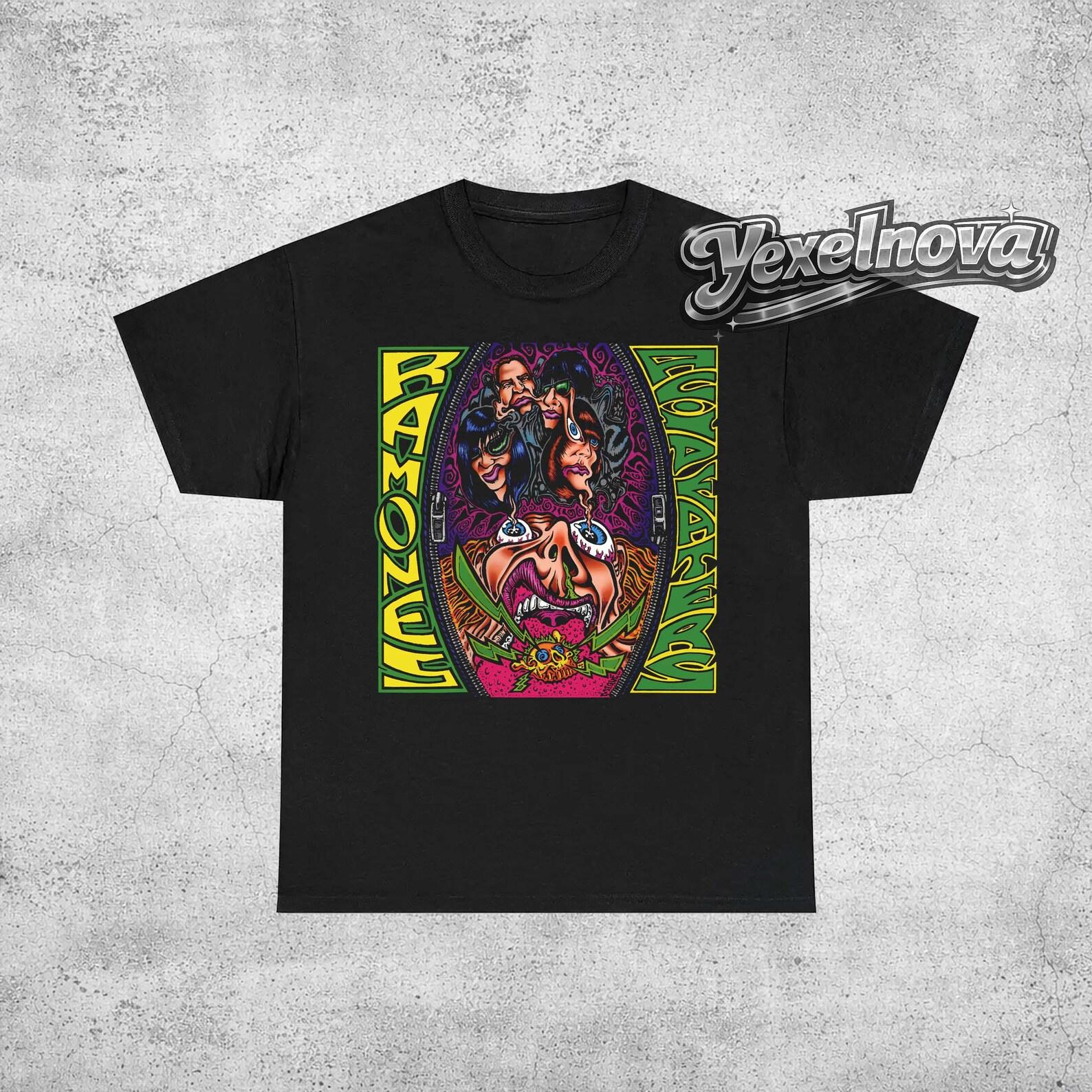 Ramones Acid Eaters T-Shirt – Rock Music Band Merch, Unisex Rocker Apparel S