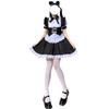New Black And White Lolita Gothic Maid Uniform Halloween Lolita Women's Dress