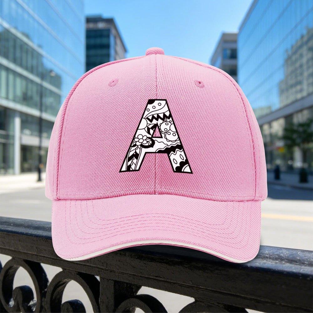 Classic Graffiti Letter A Unisex Baseball Cap Trendy Fashion Hat For Parties Birthdays Outdoor Activities