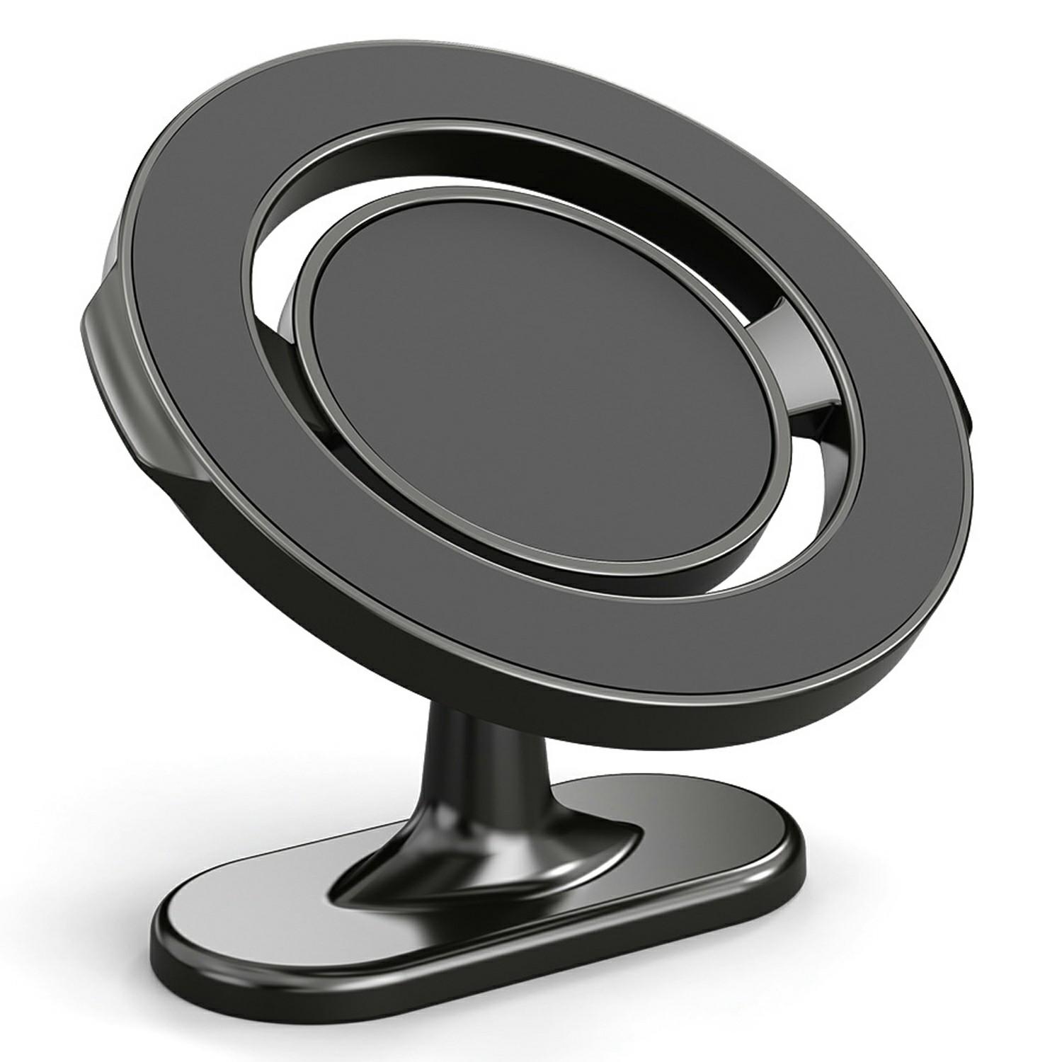 

KM-H730-1 Обертовий на 360° Настільний Автомобільний Тримач для Телефону Клейкий Складний Магнітний Тримач