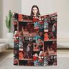 Beauty And The Beast Blanket Single Sided 2DPrint Soft Fluffy Warm Cozy Lightweight Blanket Bedroom Living Room Sofa Travel Gift