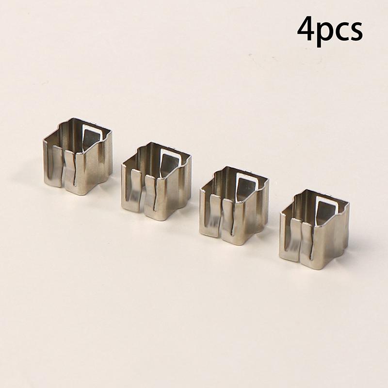 

4Pcs Ceramic Heater Fixing Clip Fixing Buckle Elastic Clip 3D Printer Accessories срібний