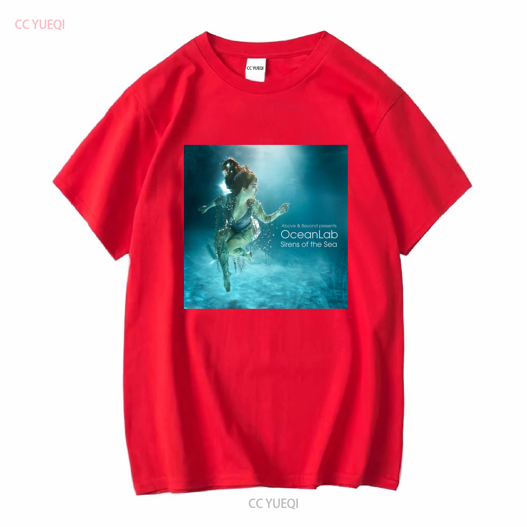 Above Beyond Sirens of The Sea Альбом Черный S 234XL Футболка винтажная Стиранная Дышащая Эластичная Удобная дизайнерская одежда S