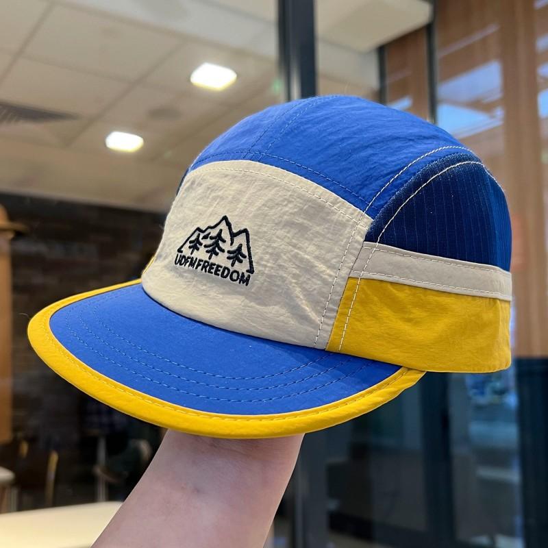 Mountain-Style Quick-Drying Mesh Hat for Camping and Hiking Short-Brimmed Hat for Women Versatile Baseball Cap for Spring Summer