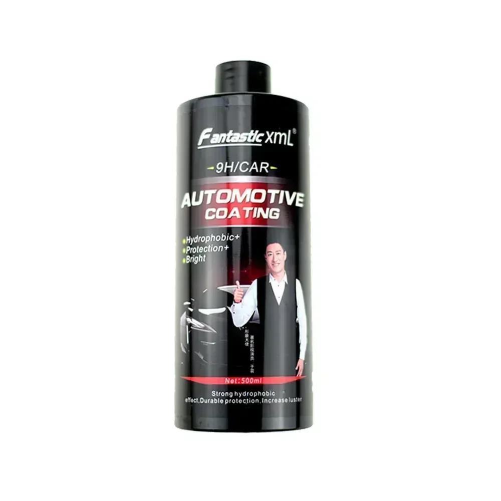 Keramika pro automobily, nátěr 1500ML 9H Nano tekuté sklo, pokovené krystaly, hydrofobní, vodotěsný, leštící, tvrdý lak, leštidlo na auto