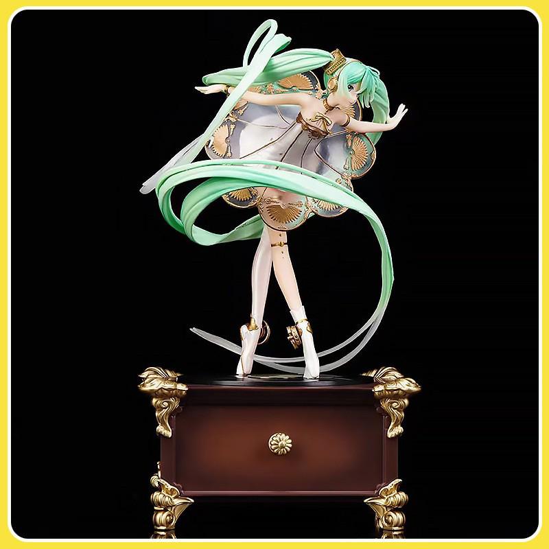Hatsune Miku 5th Anniversary Symphony Orchestra Figure - Gramophone Dancing Pose Boxed