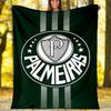 1 Stück Fußballmannschaft (77) Themen-Decke - Digitaldruck, Polyester, Gemütlich für alle Jahreszeiten, Perfekt für draußen, Camping und Reisen