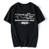 Mg42 Sound Machine Gun 42 MG Fun Humour Sound T-Shirt Tshirt Cotton Tees Tops Harajuku Streetwear