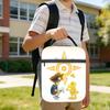 Digimon Agumon Anime Insulated Lunch Bags Portable Digital Courage Meal Container Cooler Bag Tote Lunch Box College Food Bag