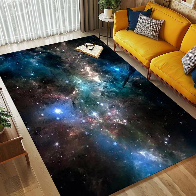 Cosmic Cloud Living Room Nonslip Area Rug Soft Carpet For Bedroom Game Playroom Sofa Office Home Decor Doormat Christmas Gift C9301842