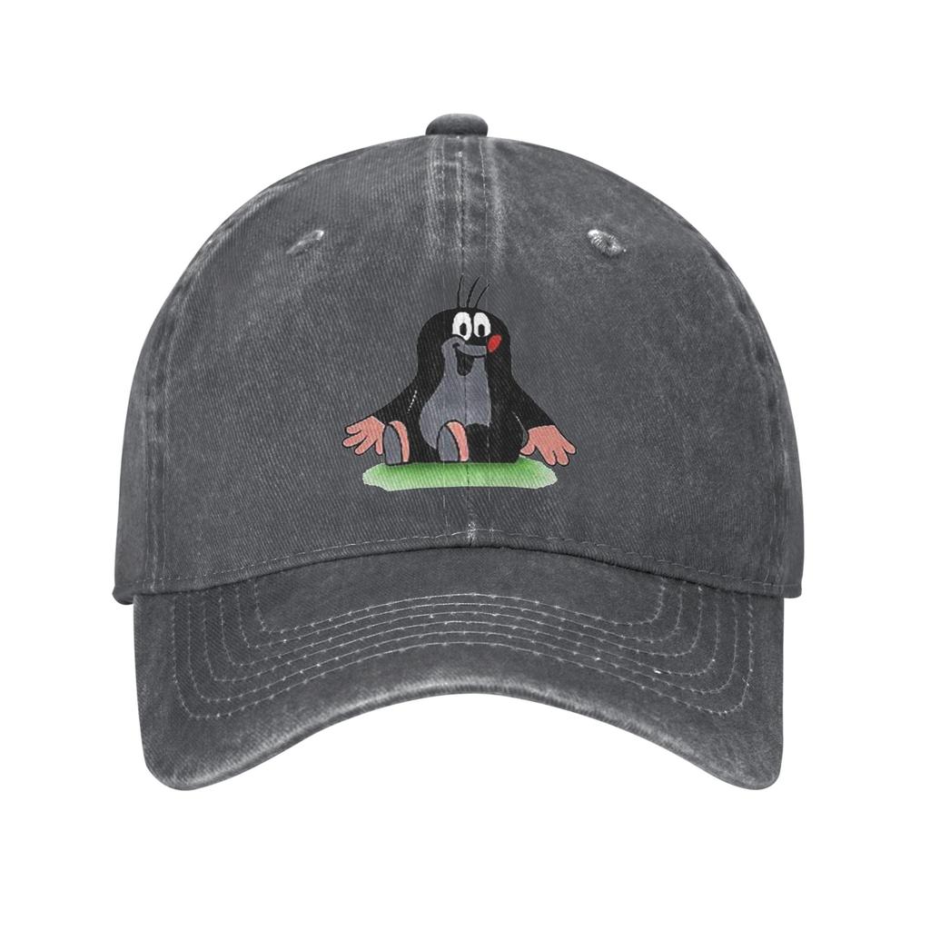 Mole Happy Krtek Denim Cap Casual Baseball Caps Adjustable Hat Summer Unisex Baseball Hats