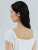 Etmont Lace Trimmed Mini Dress White