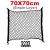 4 Size Car Boot Trunk Net Mesh Elastic Nylon Rear Back Cargo Trunk Storage Organizer Luggage Net Holder Car Accessories