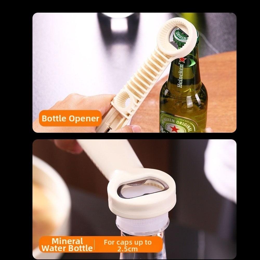 Smooth Edge Can Opener Bottle Labor-saving Bottle Cap Remover Portable Jar Lid Gripper Restaurant