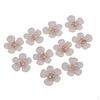 10 5 Crystal Flatback Flower Button for Wedding