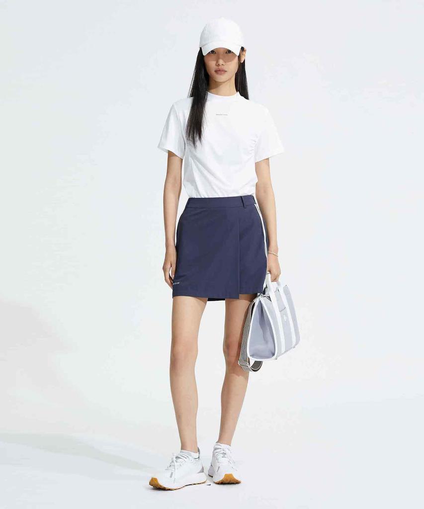 Monday Flow Slim Comfy Skirt_Dark Navy