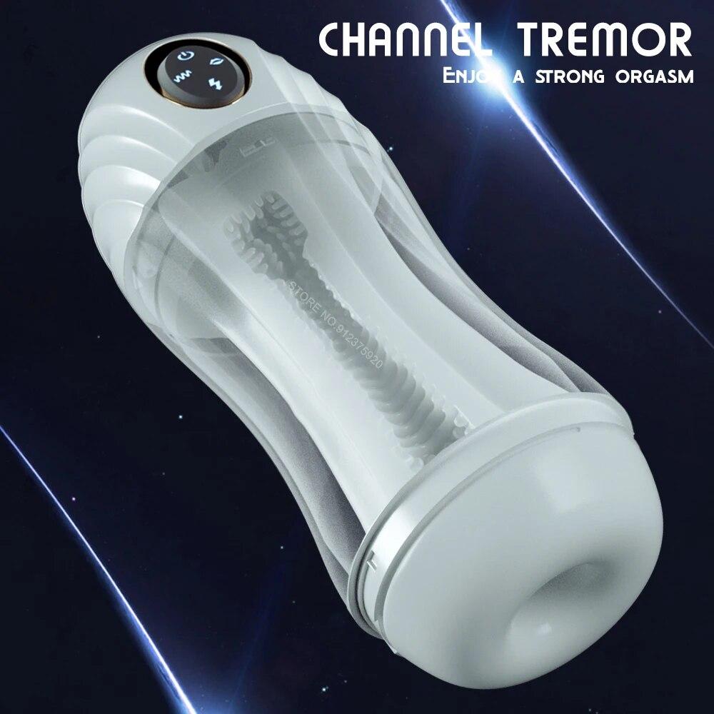 Automatic Sucking Male Mastubator Blowjob Masturbation Equipment Machine Sex Toys Adult Goods for Men Man Masturbators Cup